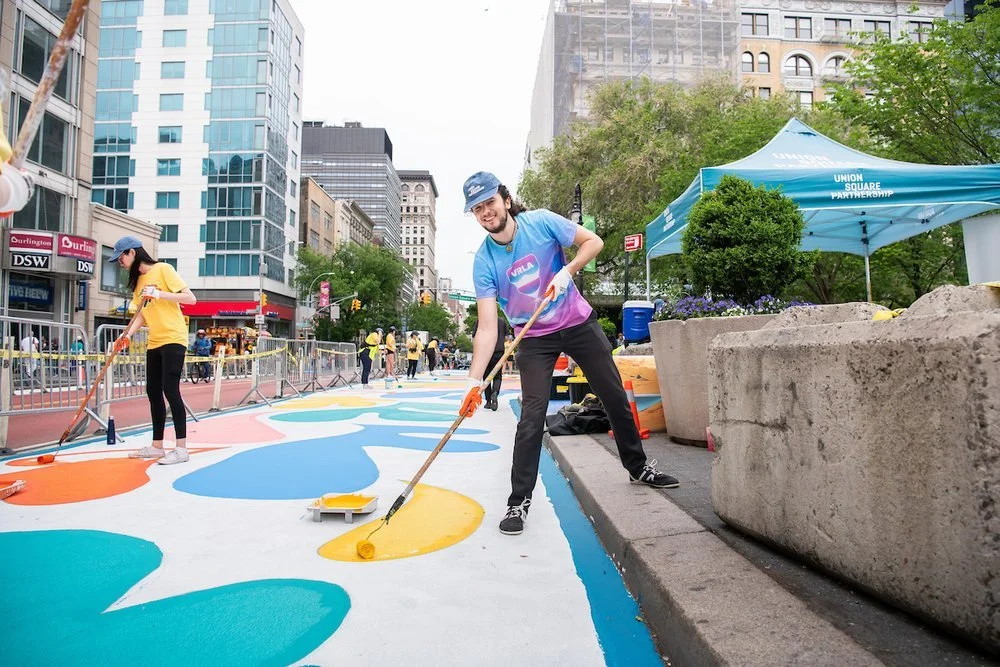 2024 14th Street Street Busway Mural Unveiled — Union Square NYC